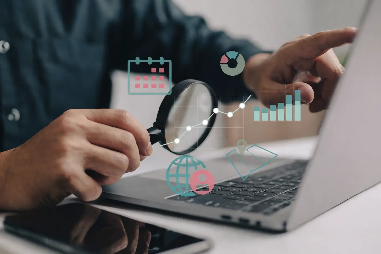 Análisis de palabras clave para web de servicios