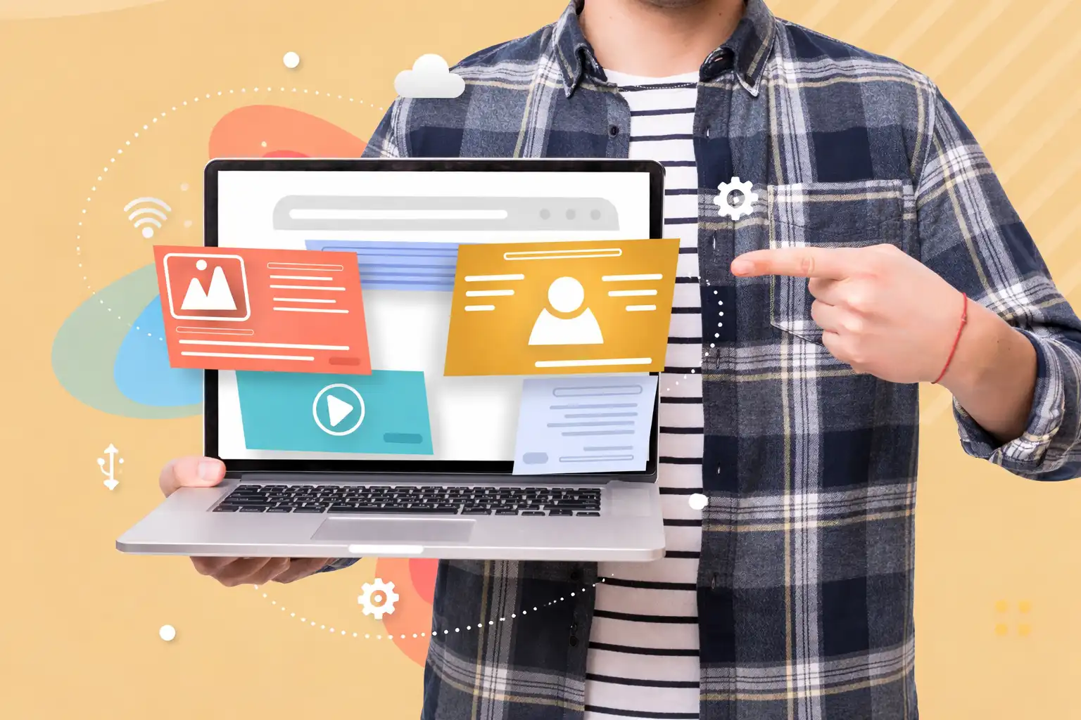 Estructura de una web pensada para captar clientes