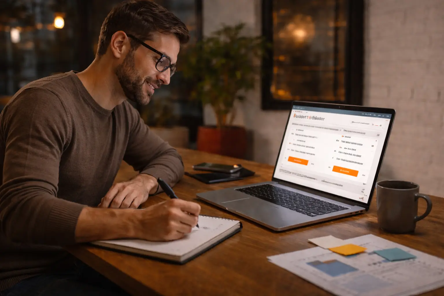 empresaris analitzant estratègia de creixement digital